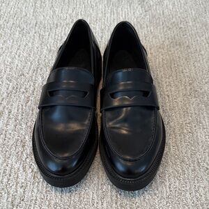 H&M Sleek Black Loafers